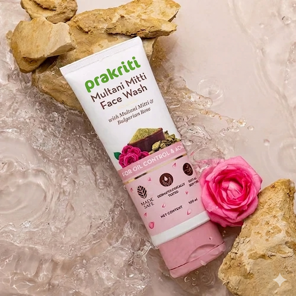 Prakriti Multani mitti face wash